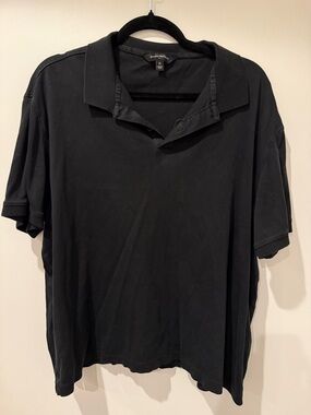 Banana Republic Black Polo Shirt – Size M